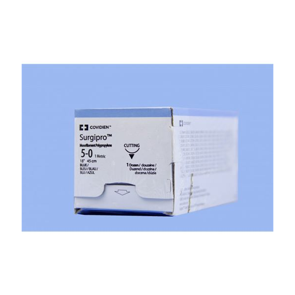 Fils de suture Surgipro 5.0 C-12 Fils de suture Surgipro 5.0 C-12