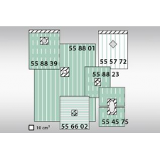 Secudrape champs op.75x90cm+trou 6x8cm