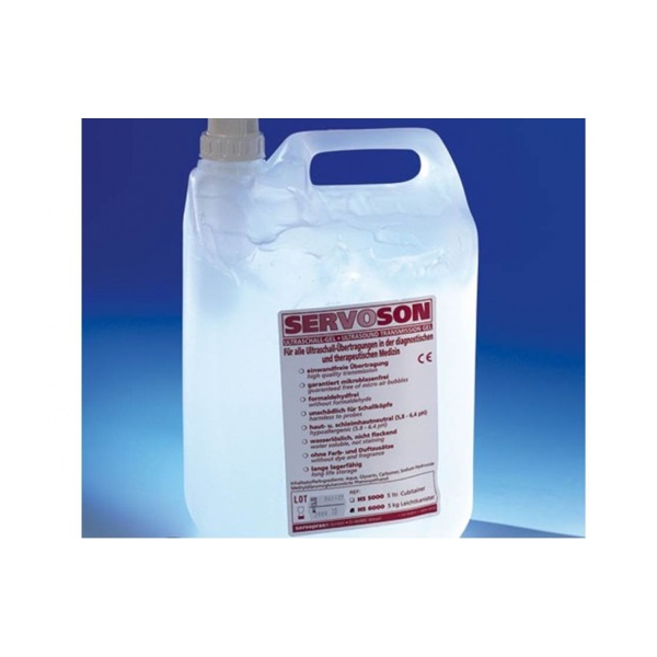 Gel pour ultrason Servoson 5kg Gel pour ultrason Servoson 5kg