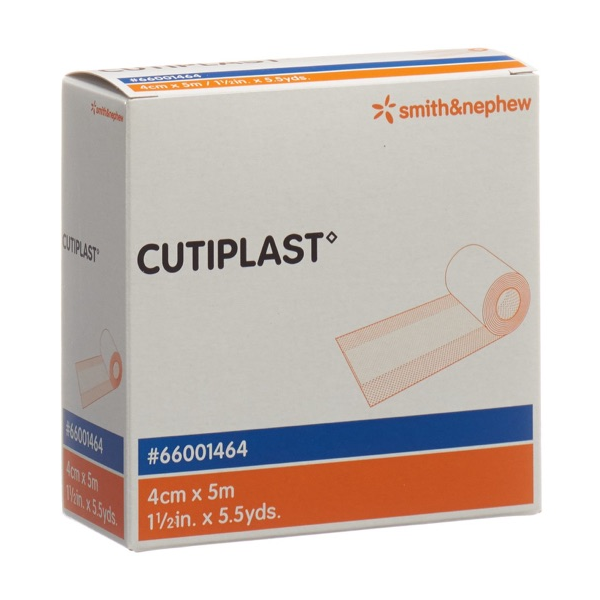 Cutiplast 4cmx5m pansement vulnéraire Cutiplast 4cmx5m pansement vulnéraire