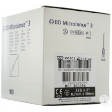 Aiguilles Microlance 3 noires 22G 0.7x50