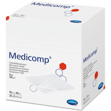 Medicomp S30, 4-plis, stériles 10x10cm