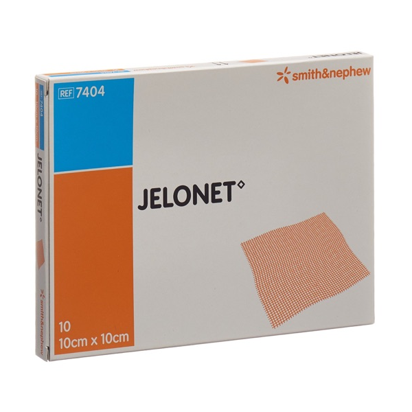 Jelonet compresses de gaze 10x10cm 7404 Jelonet compresses de gaze 10x10cm 7404