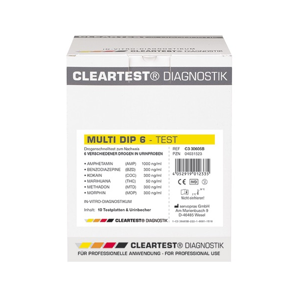 Drogue Cleartest Multi Dip Drogue Cleartest Multi Dip