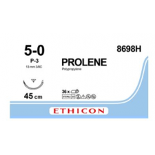 Prolène bleu 5-0 45cm réf. 8698H