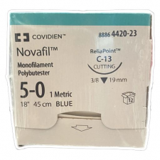 Fils de suture Novafil 5.0 C-13 45cm