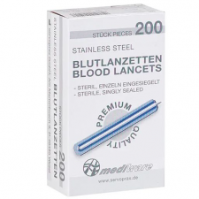 Lancettes de sang stériles 200pces