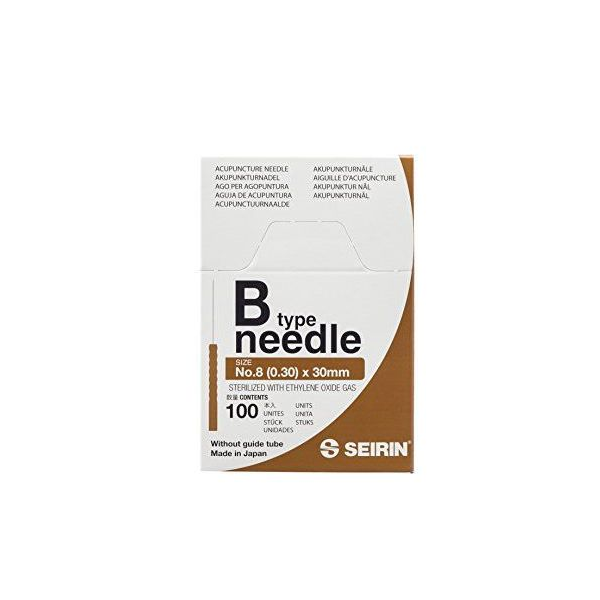 SEIRIN Aiguille acupuncture Type-B No.8 SEIRIN Aiguille acupuncture Type-B No.8
