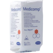Medicomp Compresses en non-tissé 5x5cm 